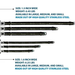 BARRACUDA Script Logo Full Color Black/White Seatbelt Buckle Collar - BARRACUDA Script Stripe/Monogram Black/Gray/Olive/Silver