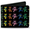 Bi-Fold Wallet - Dancing Bears Black Multi Color