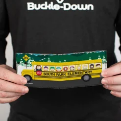 Bi-Fold Wallet - SOUTH PARK ELEMENTARY School Bus Character Group Scene