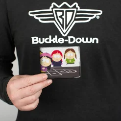 Bi-Fold Wallet - South Park Bebe and Wendy Deep Learning Hopscotch Group Scene