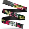 Black Buckle Web Belt - Batman Caped Crusader Webbing
