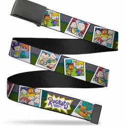 Black Buckle Web Belt - RUGRATS Character Snapshots Webbing