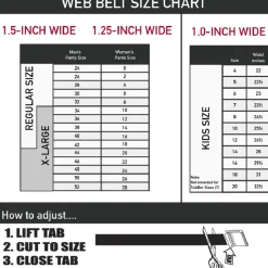 Black Buckle Web Belt - Sheldon I CRY BECAUSE OTHERS ARE STUPID/THAT MAKES ME SAD Black/White Webbing