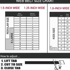 Black Buckle Web Belt - The Flash BOOM-KABOOM! Webbing