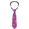 Buckle-Down Necktie - Angry Girl Purple/Pink