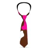 Buckle-Down Necktie - Camo Pink