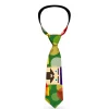 Buckle-Down Necktie - Christmas Nutcracker/Polka Dots Greens/Gold/Red