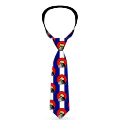 Buckle-Down Necktie - Colorado Biker Distressed