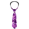 Buckle-Down Necktie - Crystals Purples