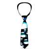 Buckle-Down Necktie - Emperor Penguins Gray/Blues