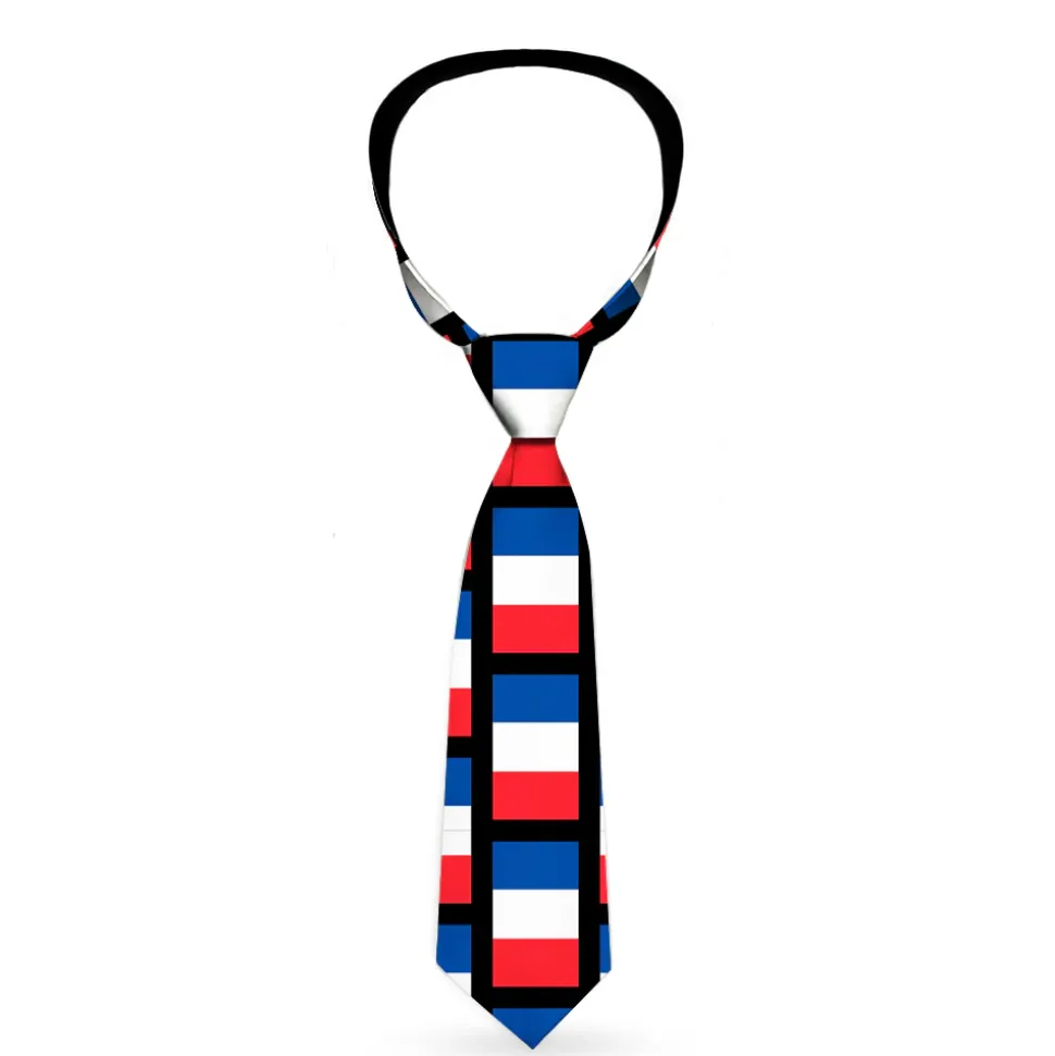 Buckle-Down Necktie - France Flags