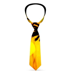Buckle-Down Necktie - Golden Sunset