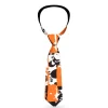 Buckle-Down Necktie - Grunge Bricks Orange