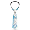 Buckle-Down Necktie - Landscape Snowy Mountains