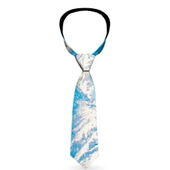Buckle-Down Necktie - Landscape Snowy Mountains