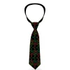 Buckle-Down Necktie - Mud Flap Girls w/Star Outline Black/Multi Color