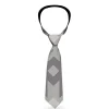Buckle-Down Necktie - Navajo Grays