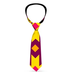 Buckle-Down Necktie - Navajo Orange/Purple/Yellow/Pink/Green/Black