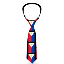 Buckle-Down Necktie - Philippines Flags
