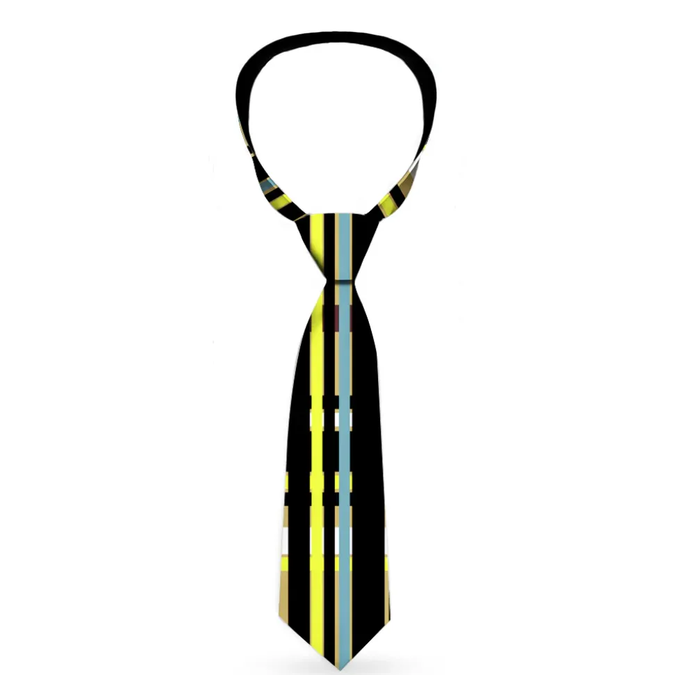 Buckle-Down Necktie - Plaid Tan