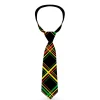 Buckle-Down Necktie - Plaid X Rasta