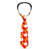 Buckle-Down Necktie - Take Out/Fortune Cookies Red