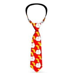 Buckle-Down Necktie - Take Out/Fortune Cookies Red