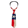 Buckle-Down Necktie - Texas Flag C/U Distressed Painting