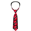 Buckle-Down Necktie - Trinidad & Tobaga Flags/Black Block
