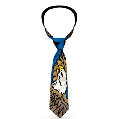 Buckle-Down Necktie - Truth and Justice C/U Blue