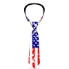 Buckle-Down Necktie - United States Flags C/U Weathered