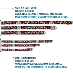 Buckle-Down Seatbelt Buckle Dog Collar - Graffiti Women's