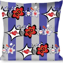 Buckle-Down Throw Pillow - BD Cartoon