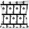 Buckle-Down Throw Pillow - Ace of Spades