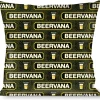 Buckle-Down Throw Pillow - Beer Pint/BEERVANA Rays/Waves Black/Olive