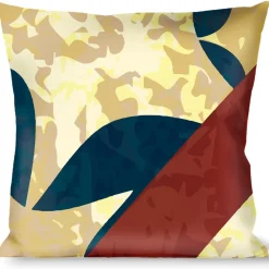 Buckle-Down Throw Pillow - Americana Diagonal Vintage Stars & Stripes2