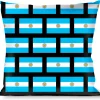 Buckle-Down Throw Pillow - Argentina Flags