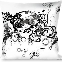 Buckle-Down Throw Pillow - BD Chaos