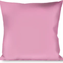 Buckle-Down Throw Pillow - Baby Pink