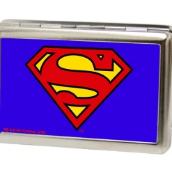 Business Card Holder - LARGE - Superman FCG Blue