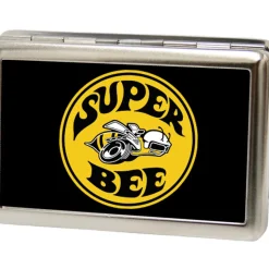 Business Card Holder - LARGE - SUPER BEE Logo FCG Black Yellow White