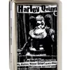 Business Card Holder - LARGE - HARLEY QUINN Pose METROPOLIS WILL NEVER BE THE SAME FCG Black Grays White