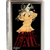 Business Card Holder - LARGE - Wile E Coyote EPIC FAIL FCG Black Red