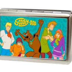 Business Card Holder - LARGE - SCOOBY-DOO Group Pose "?" FCG Turquoise