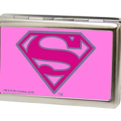Business Card Holder - LARGE - Superman FCG Pink