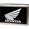 Business Card Holder - LARGE - HONDA Motorcycle FCG Black White