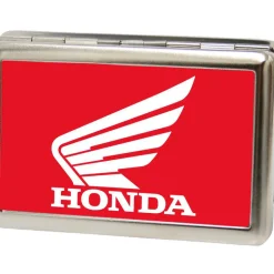 Business Card Holder - LARGE - HONDA Motorcycle FCG Red White