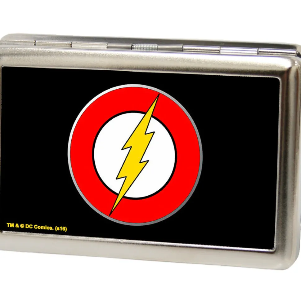 Business Card Holder - LARGE - Flash Logo FCG Black