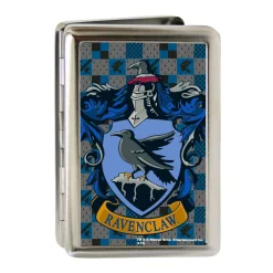 Business Card Holder - LARGE - Ravenclaw Crest FCG Gray Blues