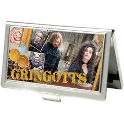 Business Card Holder - SMALL - GRINGOTTS Bank Break-in Scene Goblins "Gragomir" & "Bellatrix" FCG